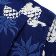 Load image into Gallery viewer, Duke Kahanamoku Cotton Hawaiian Shirt Men's 1950s Duke's Pineapple Print Reproduction Short-Sleeve Indigo Aloha Shirt DK39045 128 Navy-Blue