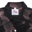 Load image into Gallery viewer, Duke Kahanamoku Hawaiian Shirt Men's 1950s Duke's Shell Reproduction Short-Sleeve Aloha Shirt DK39450 119 Black