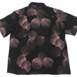 Load image into Gallery viewer, Duke Kahanamoku Hawaiian Shirt Men's 1950s Duke's Shell Reproduction Short-Sleeve Aloha Shirt DK39450 119 Black