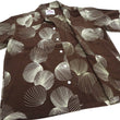 Load image into Gallery viewer, Duke Kahanamoku Hawaiian Shirt Men's 1950s Duke's Shell Reproduction Short-Sleeve Aloha Shirt DK39450 138 Brown