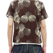 Load image into Gallery viewer, Duke Kahanamoku Hawaiian Shirt Men's 1950s Duke's Shell Reproduction Short-Sleeve Aloha Shirt DK39450 138 Brown