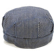Load image into Gallery viewer, HEADLIGHT Work Cap Men's Reproduction of Hickory Striped Engineer Cap Railroad Hat HD02797 421 One-Wash