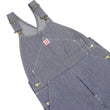 Load image into Gallery viewer, HEADLIGHT Overalls Men's Casual Unlined 11 Oz. Hickory Striped Denim Bib Overall HD42456 421A One-Wash