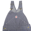 Load image into Gallery viewer, HEADLIGHT Overalls Men's Casual Unlined 11 Oz. Hickory Striped Denim Bib Overall HD42456 421A One-Wash