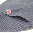 Load image into Gallery viewer, HEADLIGHT Overalls Men's Casual Unlined 11 Oz. Hickory Striped Denim Bib Overall HD42456 421A One-Wash