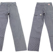 Load image into Gallery viewer, HEADLIGHT Work Pants by Toyo Enterprises Men's Casual Hickory Stripe Carpenter Pants Painter Jeans HD42457 421A One-Wash