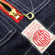 Load image into Gallery viewer, HEADLIGHT Overalls Men's Casual Unlined 11 Oz. Denim Low-back Bib Overalls with X-back Suspender Straps Toyo Enterprises HD42554 421A One-Wash