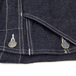 Load image into Gallery viewer, HEADLIGHT Overalls Men's Casual Unlined 11 Oz. Denim Low-back Bib Overalls with X-back Suspender Straps Toyo Enterprises HD42554 421A One-Wash