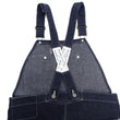 Load image into Gallery viewer, HEADLIGHT Overalls Men's Casual Unlined 11 Oz. Denim Low-back Bib Overalls with X-back Suspender Straps Toyo Enterprises HD42554 421A One-Wash