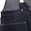 Load image into Gallery viewer, HEADLIGHT Overalls Men's Casual Unlined 11 Oz. Denim Low-back Bib Overalls with X-back Suspender Straps Toyo Enterprises HD42554 421A One-Wash