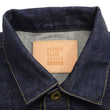 Load image into Gallery viewer, Japan Blue Jeans Denim Jacket Men's Modern-Fit Type 2 Style 12.5oz. Deep Indigo Soft Selvedge Denim Jean Jacket JBGJ1001 One-Wash