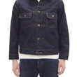 Load image into Gallery viewer, Japan Blue Jeans Denim Jacket Men's Modern-Fit Type 2 Style 12.5oz. Deep Indigo Soft Selvedge Denim Jean Jacket JBGJ1001 One-Wash