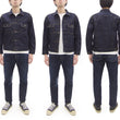Load image into Gallery viewer, Japan Blue Jeans Denim Jacket Men's Modern-Fit Type 2 Style 12.5oz. Deep Indigo Soft Selvedge Denim Jean Jacket JBGJ1001 One-Wash