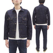 Load image into Gallery viewer, Japan Blue Jeans Denim Jacket Men's Modern-Fit Type 2 Style 12.5oz. Deep Indigo Soft Selvedge Denim Jean Jacket JBGJ1001 One-Wash