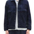 Load image into Gallery viewer, Japan Blue Jeans Sashiko Jacket JBGJ1005 Men's Casual Type 2 Style 11oz Japanese Sashiko Indigo Jacket