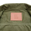 Load image into Gallery viewer, Japan Blue Jeans Jacket Men's Modern-Fit Type 2 Style Lightweight Sulphur-Dyed Back Satin Jacket JBGJ1020 Olive One-Wash