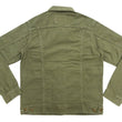 Load image into Gallery viewer, Japan Blue Jeans Jacket Men's Modern-Fit Type 2 Style Lightweight Sulphur-Dyed Back Satin Jacket JBGJ1020 Olive One-Wash