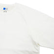 Load image into Gallery viewer, Japan Blue Jeans Long Sleeve French Terry T-Shirt Men's Casual Plain Crew-Neck Raglan-Sleeve Inlay Shirt JBKN1001 White