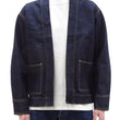 Load image into Gallery viewer, Japan Blue Jeans Denim Jacket Men's Casual Japanese Kimono-Style Haori Lightweight Outerwear JBOT1319 Indigo
