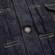 Load image into Gallery viewer, Momotaro Jeans Denim Jacket Men's Slim Fit Type 2 Style 14.7 oz. Deep Indigo Denim Jean Jacket MJ2103 One-Wash