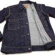 Load image into Gallery viewer, Momotaro Jeans Denim Jacket Men's Slim Fit Type 2 Style 14.7 oz. Deep Indigo Denim Jean Jacket MJ2103 One-Wash