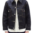 Load image into Gallery viewer, Momotaro Jeans Denim Jacket #002 Men's 1953 Type 2 Style 14.7oz. Zimbabwean Cotton Deep Indigo Denim Jean Jacket MMGJ0002 Sanforized, Unwashed Finish