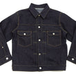 Load image into Gallery viewer, Momotaro Jeans Denim Jacket #002 Men's 1953 Type 2 Style 14.7oz. Zimbabwean Cotton Deep Indigo Denim Jean Jacket MMGJ0002 Sanforized, Unwashed Finish