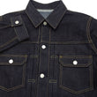 Load image into Gallery viewer, Momotaro Jeans Denim Jacket #002 Men's 1953 Type 2 Style 14.7oz. Zimbabwean Cotton Deep Indigo Denim Jean Jacket MMGJ0002 Sanforized, Unwashed Finish