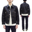 Load image into Gallery viewer, Momotaro Jeans Denim Jacket #002 Men's 1953 Type 2 Style 14.7oz. Zimbabwean Cotton Deep Indigo Denim Jean Jacket MMGJ0002 Sanforized, Unwashed Finish