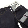 Load image into Gallery viewer, Momotaro Jeans Men's Loose Fit Jeans #100 14.7oz. Zimbabwean Cotton Deep Indigo Denim Jean Pants MMJB0100 Sanforized, Unwashed Finish