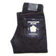 Load image into Gallery viewer, Momotaro Jeans Men's Loose Fit Jeans #100 14.7oz. Zimbabwean Cotton Deep Indigo Denim Jean Pants MMJB0100 Sanforized, Unwashed Finish