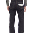Load image into Gallery viewer, Momotaro Jeans #200 with Double-Stripe Paint Men's Regular Tapered Fit Zip-Fly Jean Pants 14.7oz. Zimbabwean Cotton Deep Indigo Denim MMJZ0201 One-Wash