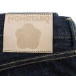Load image into Gallery viewer, Momotaro Jeans #200 with Double-Stripe Paint Men's Regular Tapered Fit Zip-Fly Jean Pants 14.7oz. Zimbabwean Cotton Deep Indigo Denim MMJZ0201 One-Wash