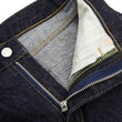 Load image into Gallery viewer, Momotaro Jeans #200 with Double-Stripe Paint Men's Regular Tapered Fit Zip-Fly Jean Pants 14.7oz. Zimbabwean Cotton Deep Indigo Denim MMJZ0201 One-Wash