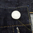 Load image into Gallery viewer, Momotaro Jeans #200 with Double-Stripe Paint Men's Regular Tapered Fit Zip-Fly Jean Pants 14.7oz. Zimbabwean Cotton Deep Indigo Denim MMJZ0201 One-Wash
