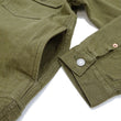 Load image into Gallery viewer, Momotaro Jeans Green Denim Jacket Men's Casual Type 2 Style 10.5oz Lightweight Jean Jacket MXGJ1003