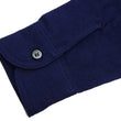Load image into Gallery viewer, Momotaro Jeans Shirt Men's Plain Lightweight Cotton Dobby Long Sleeve Button Up Work Shirt MXLS1008 Indigo