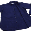 Load image into Gallery viewer, Momotaro Jeans Shirt Men's Plain Lightweight Cotton Dobby Long Sleeve Button Up Work Shirt MXLS1008 Indigo