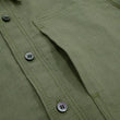 Load image into Gallery viewer, Momotaro Jeans Shirt Men's Plain Lightweight Cotton Dobby Long Sleeve Button Up Work Shirt MXLS1008 Olive