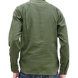 Load image into Gallery viewer, Momotaro Jeans Shirt Men's Plain Lightweight Cotton Dobby Long Sleeve Button Up Work Shirt MXLS1008 Olive