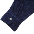 Load image into Gallery viewer, Momotaro Jeans Indigo Sashiko Shirt Men's Casual Japanese Style Long Sleeve Button Up Shirt MXLS1028