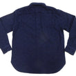 Load image into Gallery viewer, Momotaro Jeans Indigo Sashiko Shirt Men's Casual Japanese Style Long Sleeve Button Up Shirt MXLS1028