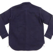 Load image into Gallery viewer, Momotaro Jeans Indigo Dobby Shirt Men's Long Sleeve Japanese Sashiko Style Plain Button Up Work Shirt MXLS1036