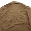 Load image into Gallery viewer, Oni Denim Jacket ONI-02516P-HOX Men's Casual Modern-Fit 13 5oz. Sulfur-Dyed Oxford Fabric Jacket in Brown-Khaki Color, Inspired by Type II G-Jacket One-Wash