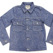 Load image into Gallery viewer, ONI Denim Men's 13oz Japanese Blue Chambray Jacket - Modern Type II Style, One-Wash (ONI-02516P-SHVCH)