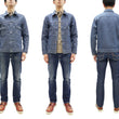 Load image into Gallery viewer, ONI Denim Men's 13oz Japanese Blue Chambray Jacket - Modern Type II Style, One-Wash (ONI-02516P-SHVCH)