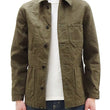 Load image into Gallery viewer, Oni Denim Chore Coat ONI-03100-HOX Men's Casual Modern-Fit Sulfur-Dyed Cotton Slub Oxford Weave Work Jacket Olive-Green One-Wash