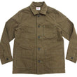 Load image into Gallery viewer, Oni Denim Chore Coat ONI-03100-HOX Men's Casual Modern-Fit Sulfur-Dyed Cotton Slub Oxford Weave Work Jacket Olive-Green One-Wash