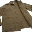Load image into Gallery viewer, Oni Denim Chore Coat ONI-03100-HOX Men's Casual Modern-Fit Sulfur-Dyed Cotton Slub Oxford Weave Work Jacket Olive-Green One-Wash