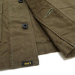 Load image into Gallery viewer, Oni Denim Chore Coat ONI-03100-HOX Men's Casual Modern-Fit Sulfur-Dyed Cotton Slub Oxford Weave Work Jacket Olive-Green One-Wash